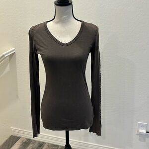 CRYSTAL WEARABLES LONG SLEEVE TSHIRT